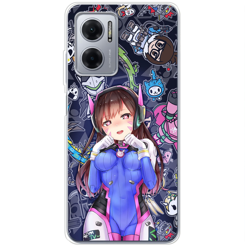 Чехол BoxFace Xiaomi Redmi Note 11E Overwatch D.VA