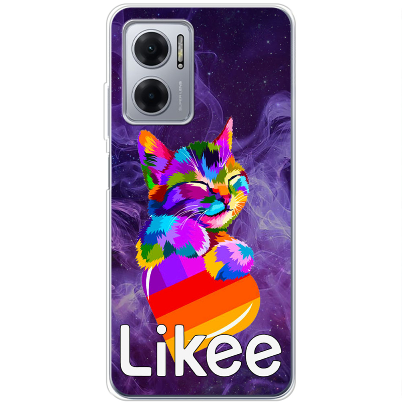 Чехол BoxFace Xiaomi Redmi Note 11E Likee Cat