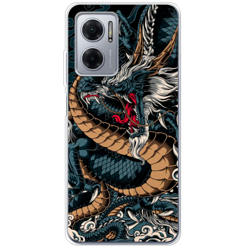 Чехол BoxFace Xiaomi Redmi Note 11E Dragon Ryujin