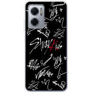 Чехол BoxFace Xiaomi Redmi Note 11E Stray Kids автограф