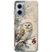 Чехол BoxFace Xiaomi Redmi Note 11E Christmas Owl