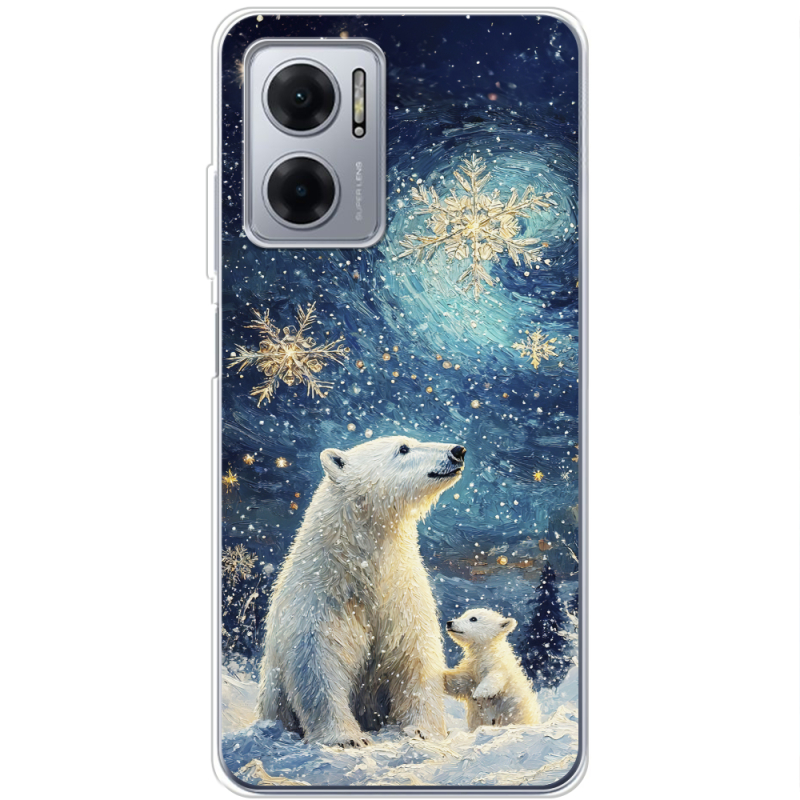 Чехол BoxFace Xiaomi Redmi Note 11E Північні ведмеді