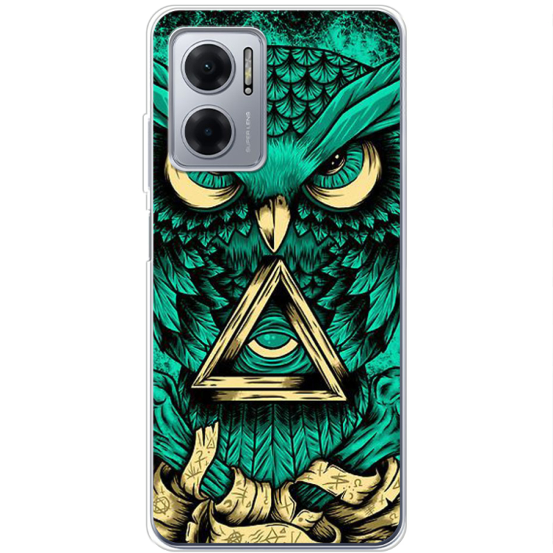 Чехол BoxFace Xiaomi Redmi Note 11E Masonic Owl