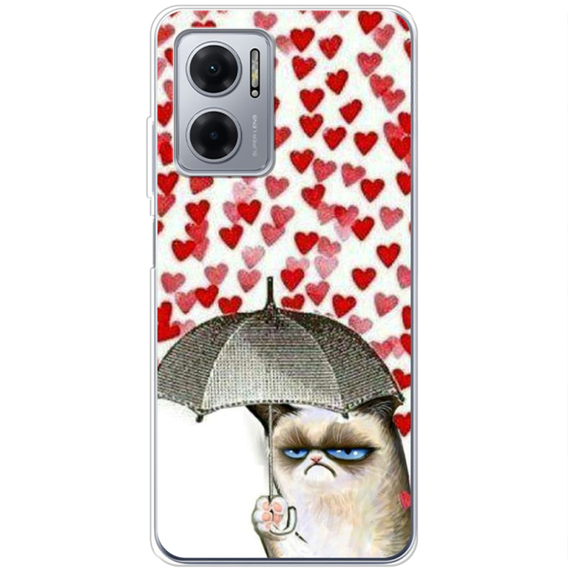 Чехол BoxFace Xiaomi Redmi Note 11E Raining Hearts