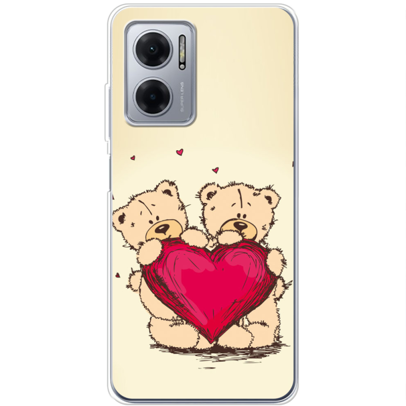 Чехол BoxFace Xiaomi Redmi Note 11E Teddy Bear Love