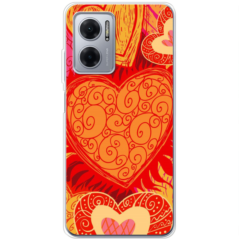 Чехол BoxFace Xiaomi Redmi Note 11E Warm Hearts