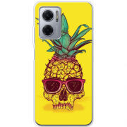 Чехол BoxFace Xiaomi Redmi Note 11E Pineapple Skull