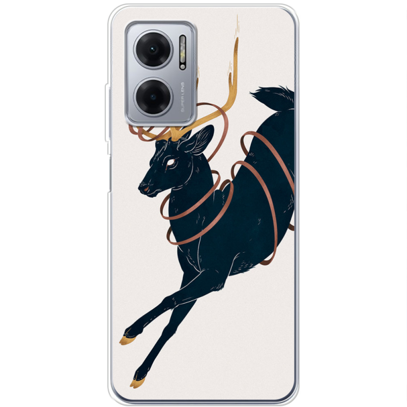 Чехол BoxFace Xiaomi Redmi Note 11E Black Deer