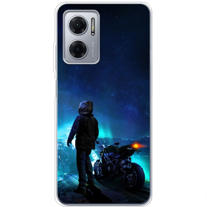 Чехол BoxFace Xiaomi Redmi Note 11E Motorcyclist