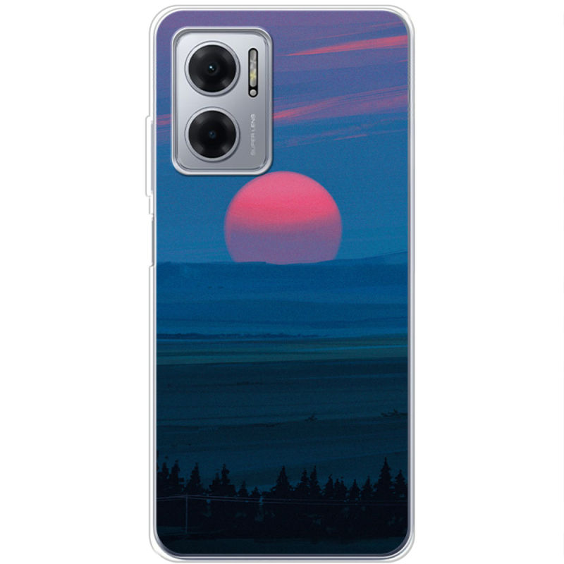 Чехол BoxFace Xiaomi Redmi Note 11E Cold Red Light