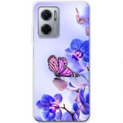 Чехол BoxFace Xiaomi Redmi Note 11E Orchids and Butterflies