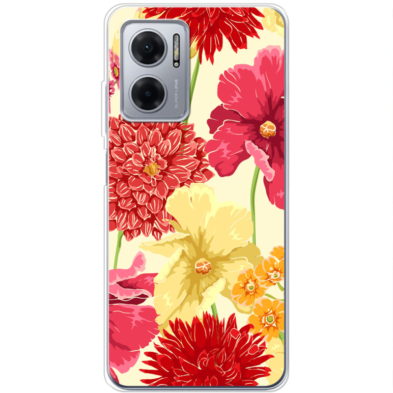 Чехол BoxFace Xiaomi Redmi Note 11E Flower Bed