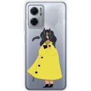 Прозрачный чехол BoxFace Xiaomi Redmi Note 11E Just a Girl