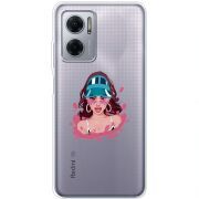 Прозрачный чехол BoxFace Xiaomi Redmi Note 11E Selena Gomez