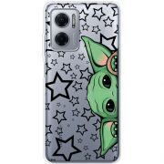 Прозрачный чехол BoxFace Xiaomi Redmi Note 11E Baby Yoda