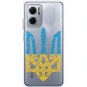 Прозрачный чехол BoxFace Xiaomi Redmi Note 11E Gold Trident