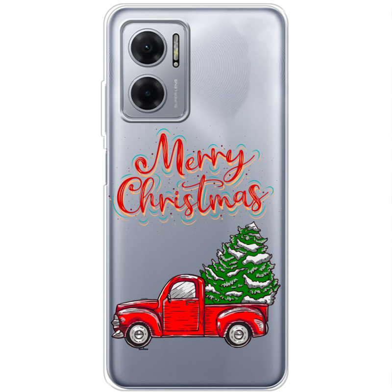 Прозрачный чехол BoxFace Xiaomi Redmi Note 11E Holiday Car