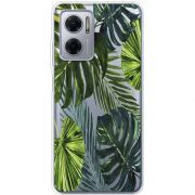 Прозрачный чехол BoxFace Xiaomi Redmi Note 11E Palm Tree