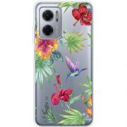 Прозрачный чехол BoxFace Xiaomi Redmi Note 11E Tropical