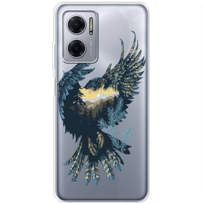 Прозрачный чехол BoxFace Xiaomi Redmi Note 11E Eagle