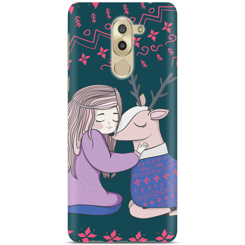Чехол Uprint Huawei GR5 2017 / Honor 6X Girl and deer