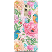 Чехол Uprint Huawei GR5 2017 / Honor 6X Birds in Flowers