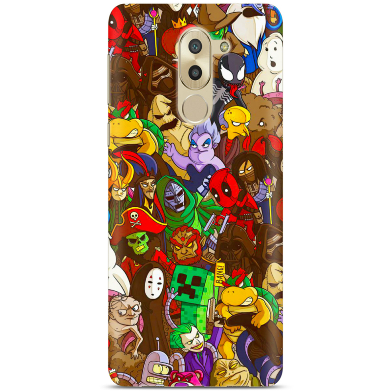 Чехол Uprint Huawei GR5 2017 / Honor 6X Злодеи