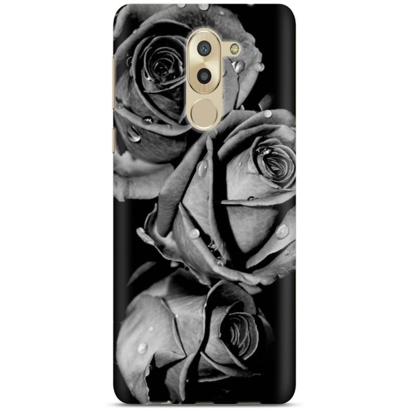 Чехол Uprint Huawei GR5 2017 / Honor 6X Black and White Roses