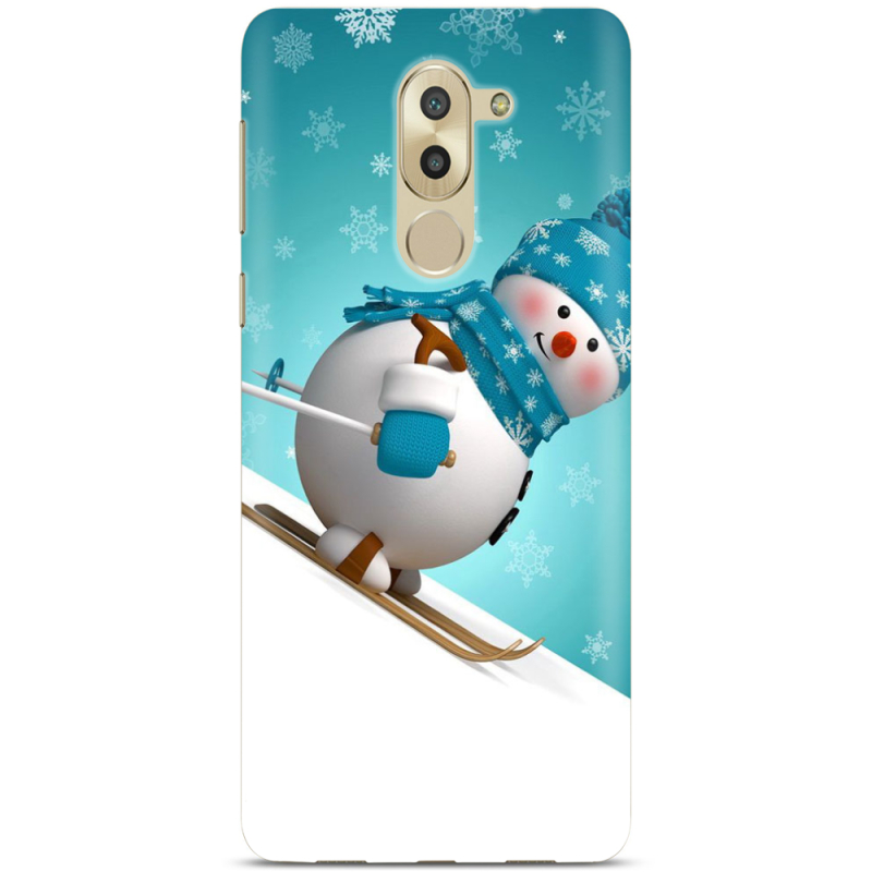 Чехол Uprint Huawei GR5 2017 / Honor 6X Skier Snowman