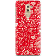 Чехол Uprint Huawei GR5 2017 / Honor 6X Happy Valentines