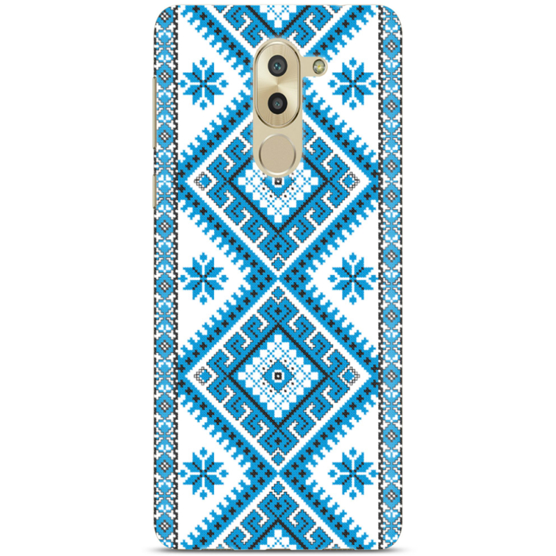 Чехол Uprint Huawei GR5 2017 / Honor 6X Блакитний Орнамент