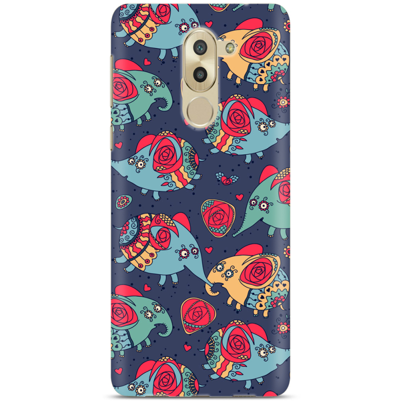 Чехол Uprint Huawei GR5 2017 / Honor 6X Flying Elephants