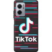 Черный чехол BoxFace Xiaomi Redmi Note 11E Tik Tok