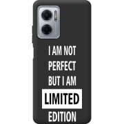 Черный чехол BoxFace Xiaomi Redmi Note 11E Limited Edition
