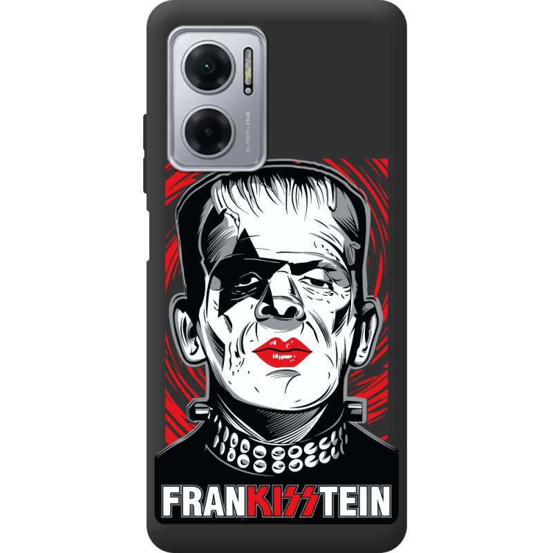 Черный чехол BoxFace Xiaomi Redmi Note 11E Frankisstein