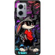 Черный чехол BoxFace Xiaomi Redmi Note 11E Малий вухань
