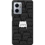 Черный чехол BoxFace Xiaomi Redmi Note 11E 