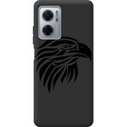 Черный чехол BoxFace Xiaomi Redmi Note 11E Eagle