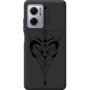 Черный чехол BoxFace Xiaomi Redmi Note 11E 