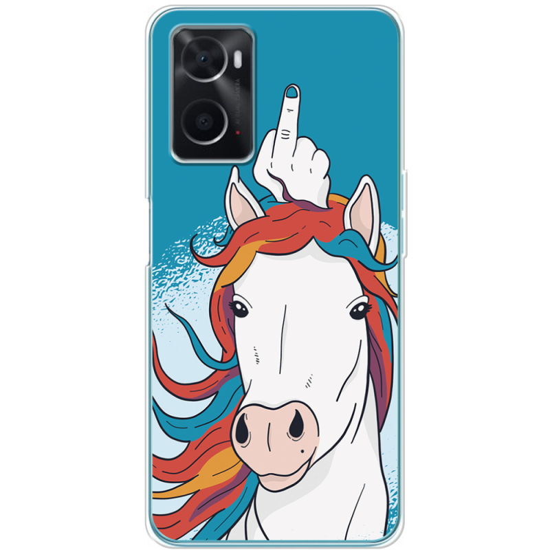 Чехол BoxFace OPPO A76 Fuck Unicorn