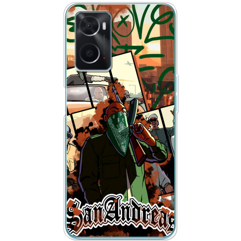 Чехол BoxFace OPPO A76 GTA San Andreas