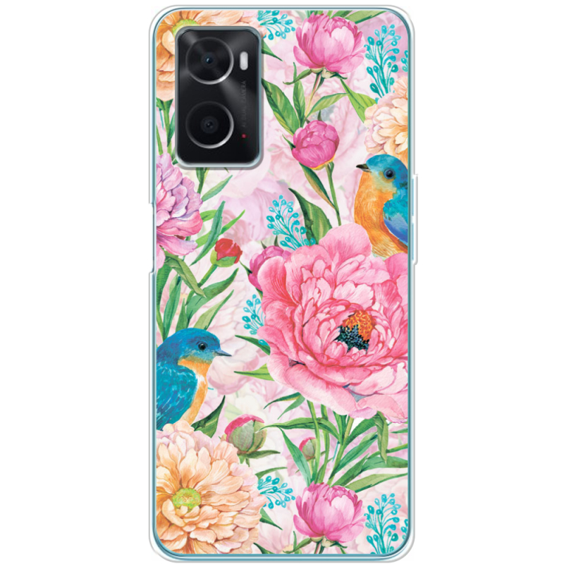 Чехол BoxFace OPPO A76 Birds in Flowers