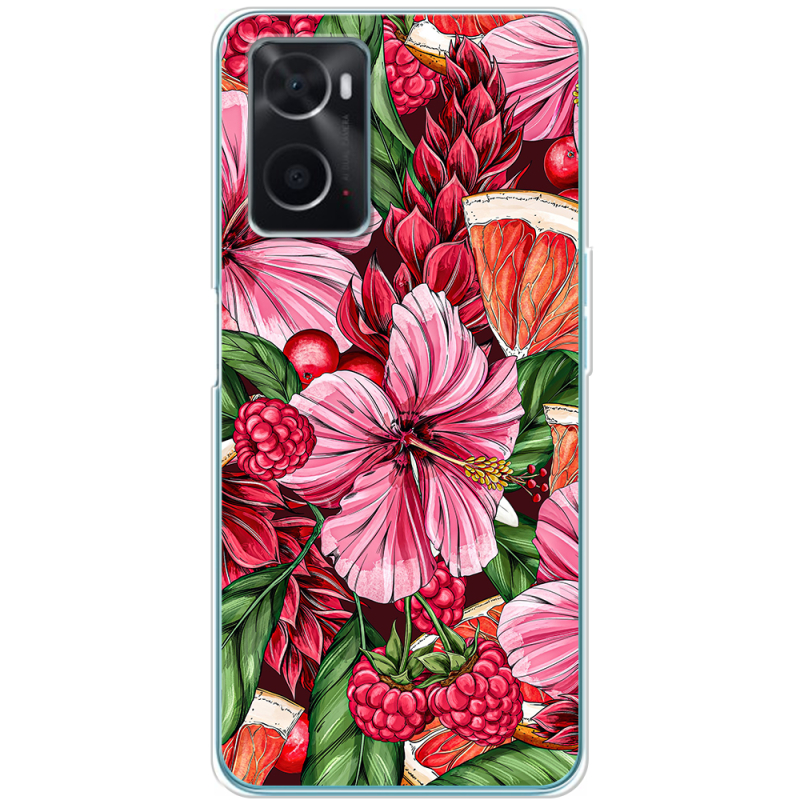 Чехол BoxFace OPPO A76 Tropical Flowers