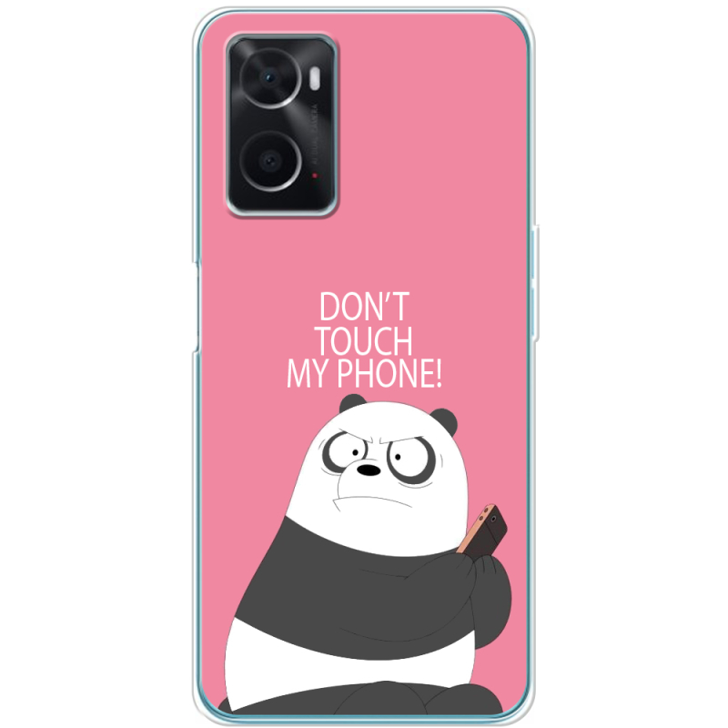 Чехол BoxFace OPPO A76 Dont Touch My Phone Panda