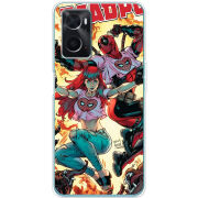 Чехол BoxFace OPPO A76 Deadpool and Mary Jane