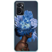 Чехол BoxFace OPPO A76 Exquisite Blue Flowers