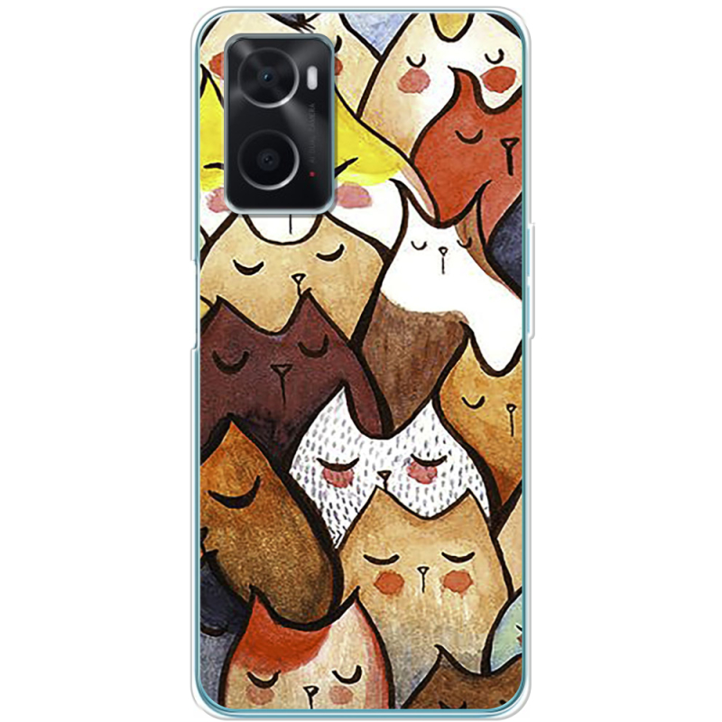 Чехол BoxFace OPPO A76 Sleepy Cats