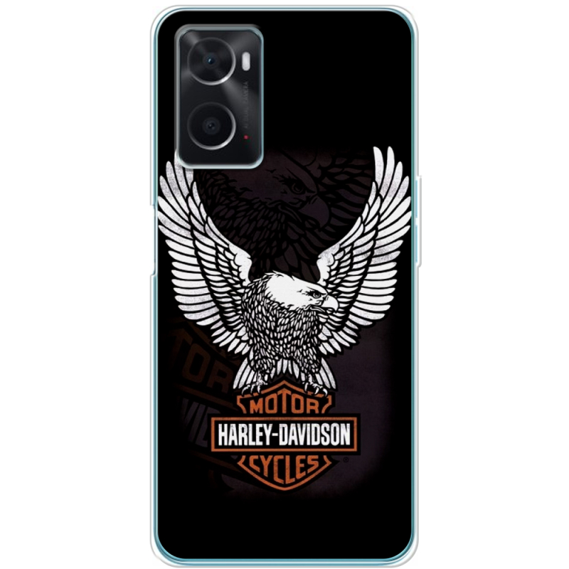 Чехол BoxFace OPPO A76 Harley Davidson and eagle