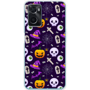 Чехол BoxFace OPPO A76 Halloween Purple Mood