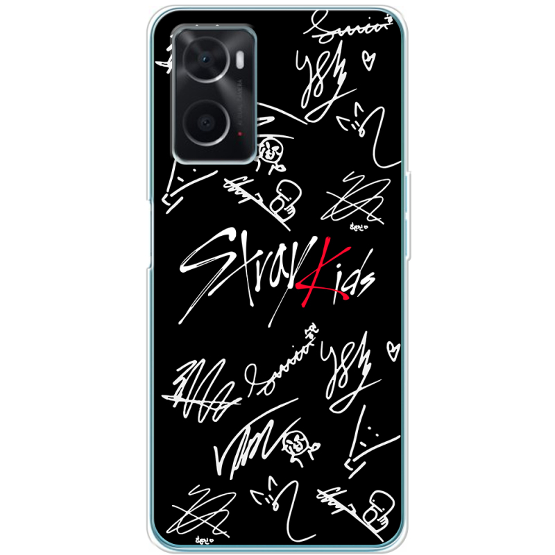 Чехол BoxFace OPPO A76 Stray Kids автограф